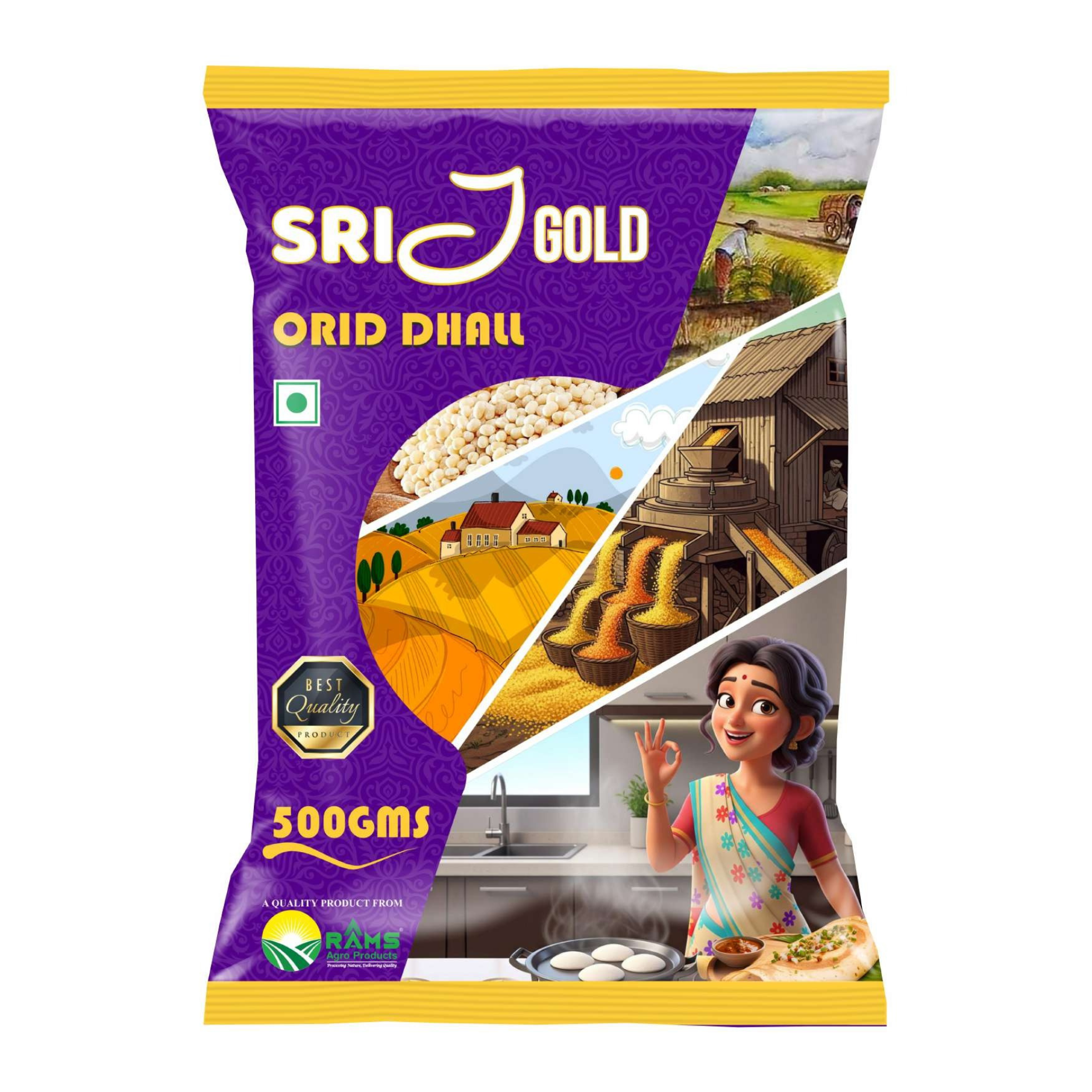 Sri J Gold Orid Dhall